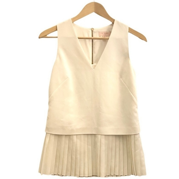 •Ted Baker London Oriya top• Size 0 - Picture 3 of 10